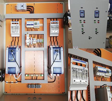 Sistema de protección y control de bombeo alternado con PLC clic 02